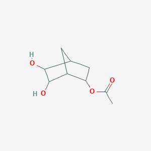5,6-Dihydroxybicyclo[2.2.1]heptan-2-yl acetate