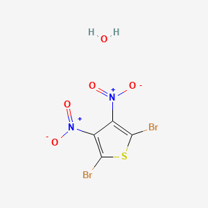 2,5-Dibromo-3,4-dinitrothiophene hydrate