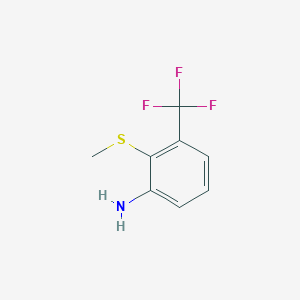 2-(Methylthio)-3-(trifluoromethyl)aniline