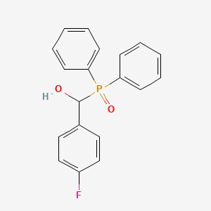 (Diphenylphosphoryl)(4-fluorophenyl)methanol