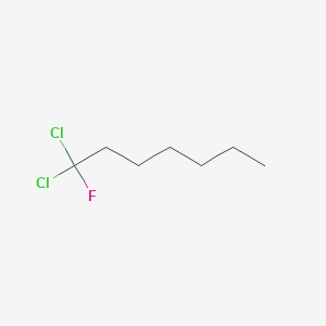 molecular formula C7H13Cl2F B3041111 1,1-Dichloro-1-fluoroheptane CAS No. 261503-29-1