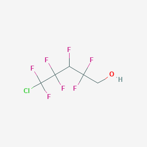 molecular formula C5H4ClF7O B3041114 5-Chloro-2,2,3,4,4,5,5-heptafluoropentan-1-ol CAS No. 261503-63-3