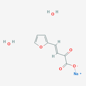 molecular formula C8H9NaO6 B3041125 Sodium 4-(2-furyl)-2-oxobut-3-enoate dihydrate CAS No. 261623-05-6