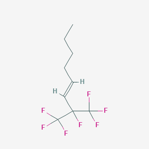 molecular formula C9H11F7 B3041149 1,1,1,2-四氟-2-(三氟甲基)辛-3-烯 CAS No. 261760-26-3