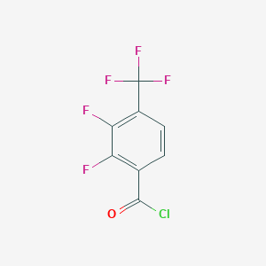 molecular formula C8H2ClF5O B3041173 2,3-Difluoro-4-(trifluoromethyl)benzoyl chloride CAS No. 261945-41-9