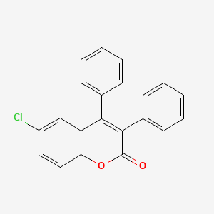 6-Chloro-3,4-diphenylcoumarin