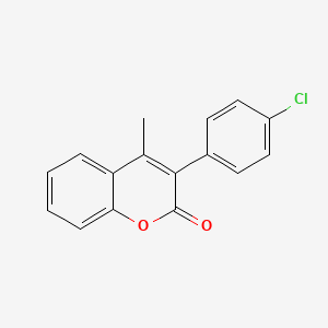 molecular formula C16H11ClO2 B3041218 3-(4-Chlorophenyl)-4-methylchromen-2-one CAS No. 263364-85-8