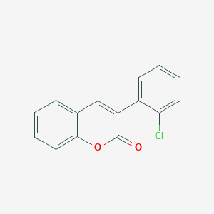 3-(2-Chlorophenyl)-4-methylchromen-2-one