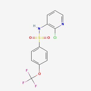 N-(2-chloropyridin-3-yl)-4-(trifluoromethoxy)benzenesulfonamide