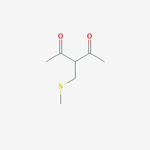 3-(Methylsulfanylmethyl)pentane-2,4-dione