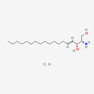 molecular formula C18H38ClNO2 B3041294 D-erythro-Sphingosine hydrochloride CAS No. 2673-72-5