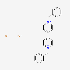 molecular formula C24H22Br2N2 B3041324 4,4'-Bis(N-benzylpyridinium) dibromide CAS No. 27768-49-6