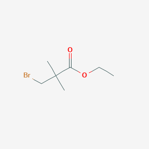 molecular formula C7H13BrO2 B3041352 Ethyl 3-bromo-2,2-dimethylpropanoate CAS No. 2843-18-7