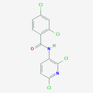 2,4-dichloro-N-(2,6-dichloropyridin-3-yl)benzamide