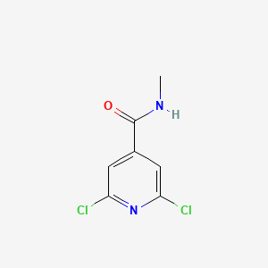 molecular formula C7H6Cl2N2O B3041392 2,6-dichloro-N-methylpyridine-4-carboxamide CAS No. 287174-85-0