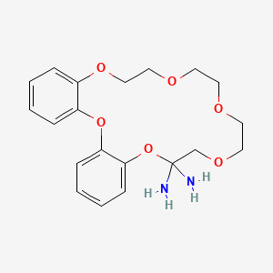 molecular formula C20H26N2O6 B3041536 二氨基二苯并-18-冠-6 CAS No. 31406-52-7