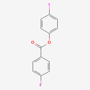 molecular formula C13H8FIO2 B3041537 4-Iodophenyl 4-fluorobenzoate CAS No. 314080-11-0