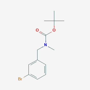 molecular formula C13H18BrNO2 B3041549 tert-Butyl 3-bromobenzyl(methyl)carbamate CAS No. 317358-61-5