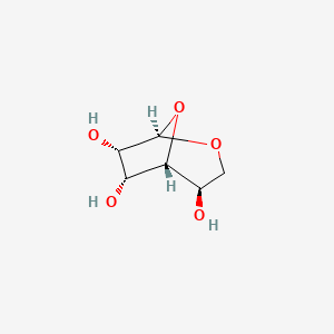 molecular formula C6H10O5 B3041555 1,6-脱水-β-D-呋喃果糖 CAS No. 31880-33-8