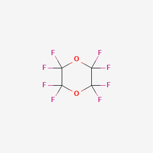 molecular formula C4F8O2 B3041600 2,2,3,3,5,5,6,6-Octafluoro-1,4-dioxane CAS No. 32981-22-9