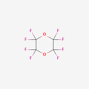 molecular formula C4F8O2 B3041600 2,2,3,3,5,5,6,6-八氟-1,4-二噁烷 CAS No. 32981-22-9