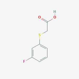 2-((3-Fluorophenyl)thio)acetic acid