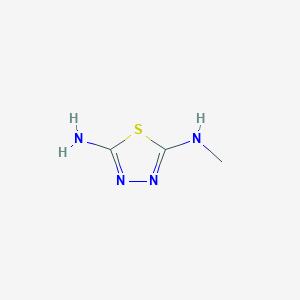 2-Amino-5-methylamino-1,3,4-thiadiazole