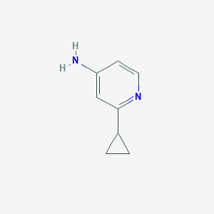 2-Cyclopropylpyridin-4-amine