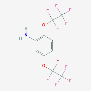 2,5-Di(1,1,2,2,2-pentafluoroethoxy)aniline
