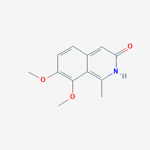 3(2H)-Isoquinolinone, 7,8-dimethoxy-1-methyl-