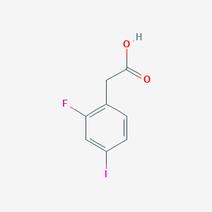 2-(2-Fluoro-4-iodophenyl)acetic acid