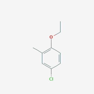 molecular formula C9H11ClO B3041744 4-Chloro-1-ethoxy-2-methylbenzene CAS No. 35338-32-0