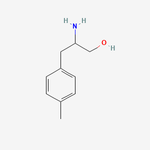molecular formula C10H15NO B3041746 Benzenepropanol, beta-amino-4-methyl- CAS No. 35373-66-1