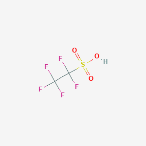 molecular formula C2HF5O3S B3041749 Pentafluoroethanesulfonic acid CAS No. 354-88-1