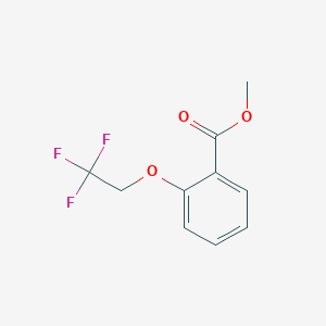 molecular formula C10H9F3O3 B3041751 Methyl 2-(2,2,2-trifluoroethoxy)benzoate CAS No. 35453-44-2