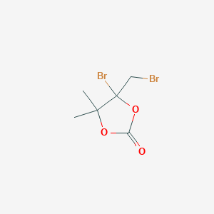 4-Bromo-4-(bromomethyl)-5,5-dimethyl-1,3-dioxolan-2-one