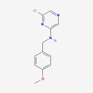 N-(4-methoxybenzyl)-6-chloropyrazin-2-amine