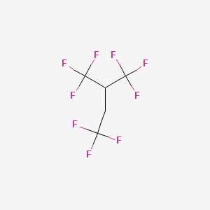 molecular formula C5H3F9 B3041789 1,1,1,4,4,4-六氟-2-(三氟甲基)-丁烷 CAS No. 367-53-3