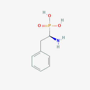 [(1R)-1-amino-2-phenylethyl]phosphonic acid