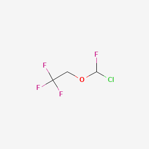 2-[Chloro(fluoro)methoxy]-1,1,1-trifluoroethane