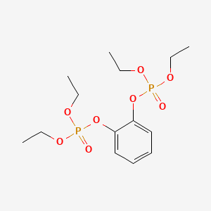 Phosphoric acid 2-(diethoxy-phosphoryloxy)-phenyl ester diethyl ester
