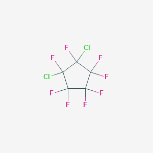 molecular formula C5Cl2F8 B3041817 1,2-Dichloroperfluorocyclopentane CAS No. 376-75-0
