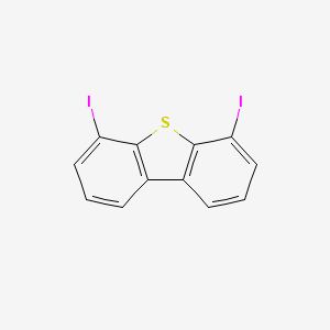 molecular formula C12H6I2S B3041824 4,6-二碘二苯并[b,d]噻吩 CAS No. 378781-69-2