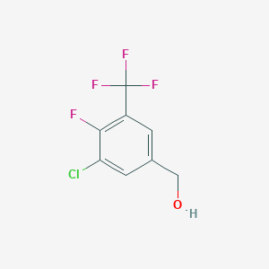 4-Fluoro-3-chloro-5-(trifluoromethyl)benzyl alcohol