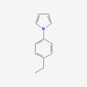 molecular formula C12H13N B3041839 1-(4-ethylphenyl)-1H-pyrrole CAS No. 383137-78-8