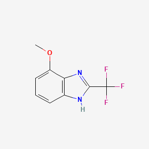 4-methoxy-2-(trifluoromethyl)-1H-benzo[d]imidazole