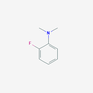 molecular formula C8H10FN B3041860 2-fluoro-N,N-dimethylaniline CAS No. 393-56-6
