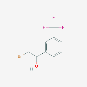 molecular formula C9H8BrF3O B3041865 2-Bromo-1-[3-(trifluoromethyl)phenyl]ethanol CAS No. 396681-15-5
