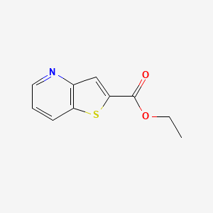 molecular formula C10H9NO2S B3041872 Ethyl thieno[3,2-b]pyridine-2-carboxylate CAS No. 398118-44-0