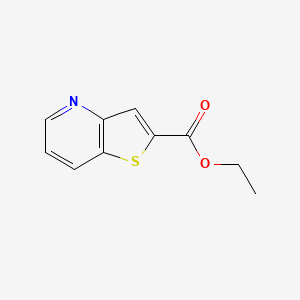 molecular formula C10H9NO2S B3041872 噻吩并[3,2-b]吡啶-2-甲酸乙酯 CAS No. 398118-44-0